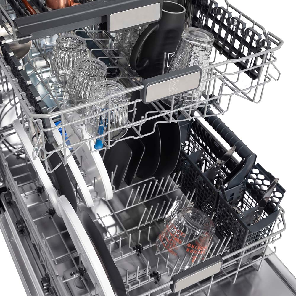 ZLINE - 24" Dishwasher Top Touch Control (DWMTZ-BS-24-CB)