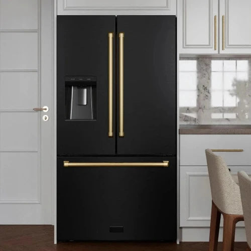 ZLINE - 36&quot; Autograph Edition Refrigerator (RSMZ-W-36-BS-G)