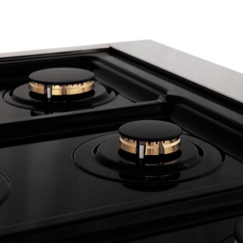 ZLINE - Autograph Edition 36" Porcelain Rangetop - 6 Gas Burners  (RTSZ-36-G)