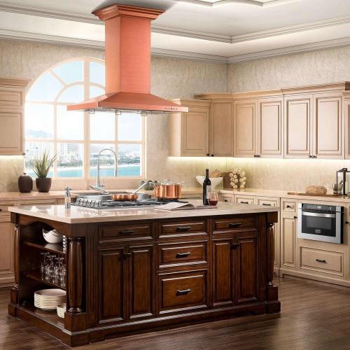 ZLINE 36" Designer Copper Island Range Hood (8KL3IC-36)