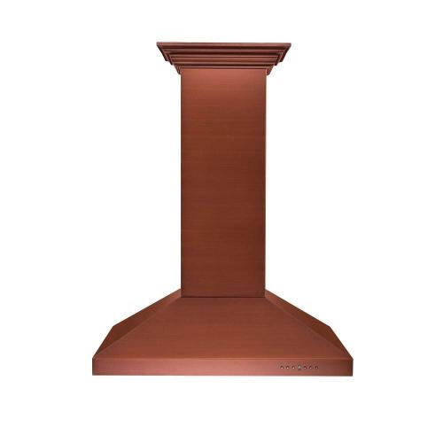 ZLINE 36&quot; Designer Copper Island Range Hood (8KL3IC-36)