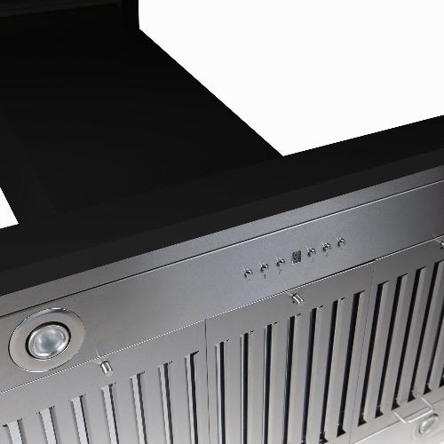 ZLINE - 36&#39;&#39; Wooden Island Mount Range Hood (KBICC-36)